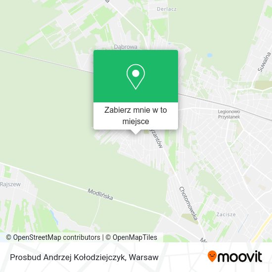 Mapa Prosbud Andrzej Kołodziejczyk