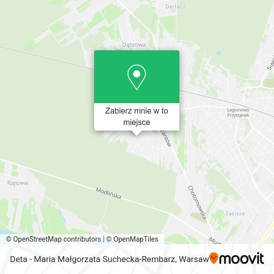 Mapa Deta - Maria Małgorzata Suchecka-Rembarz