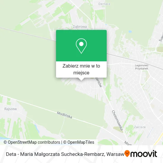 Mapa Deta - Maria Małgorzata Suchecka-Rembarz