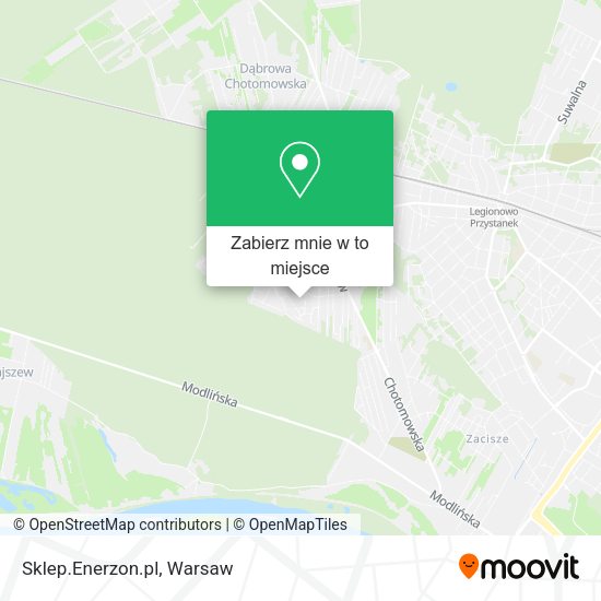 Mapa Sklep.Enerzon.pl