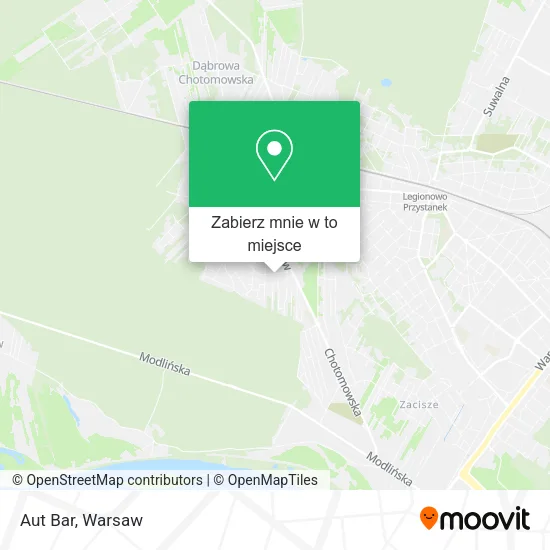Mapa Aut Bar