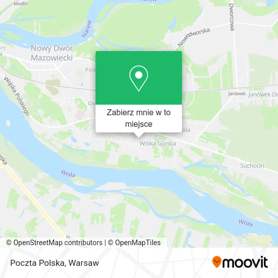 Mapa Poczta Polska