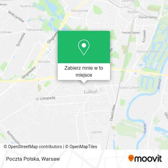 Mapa Poczta Polska