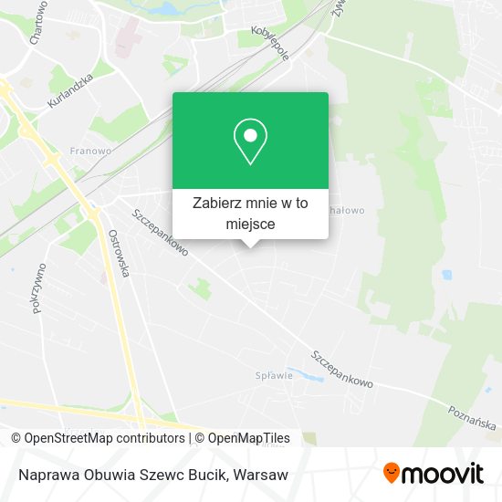 Mapa Naprawa Obuwia Szewc Bucik