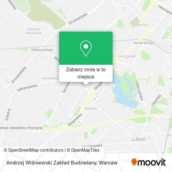 Mapa Andrzej Wiśniewski Zakład Budowlany