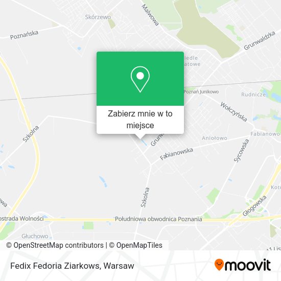 Mapa Fedix Fedoria Ziarkows