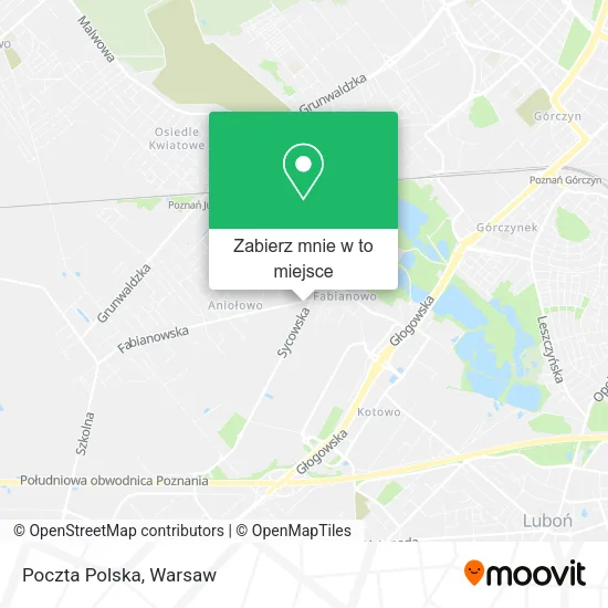 Mapa Poczta Polska