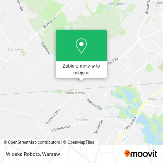 Mapa Włoska Robota