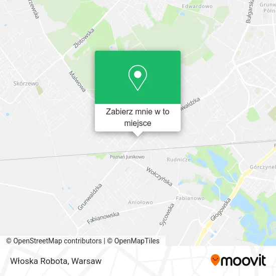 Mapa Włoska Robota