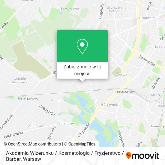 Mapa Akademia Wizerunku / Kosmetologia / Fryzjerstwo / Barber