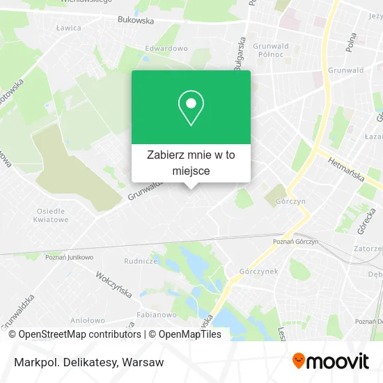 Mapa Markpol. Delikatesy