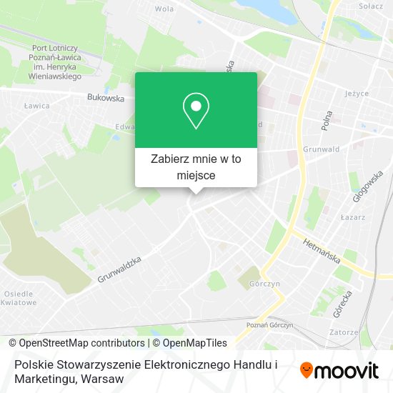 Mapa Polskie Stowarzyszenie Elektronicznego Handlu i Marketingu