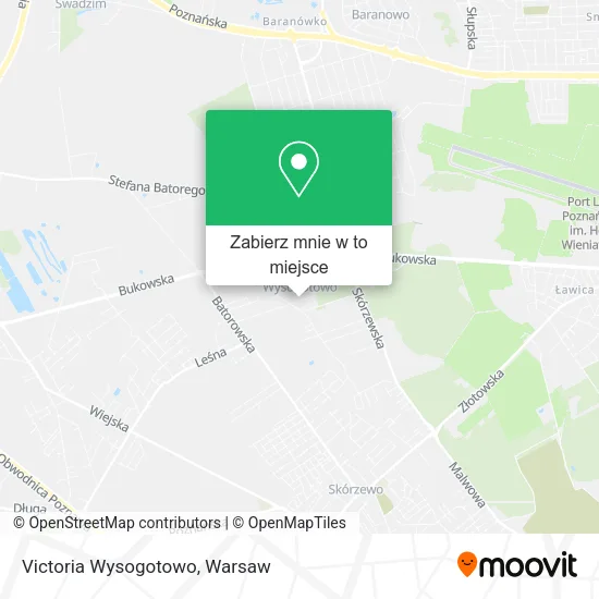 Mapa Victoria Wysogotowo