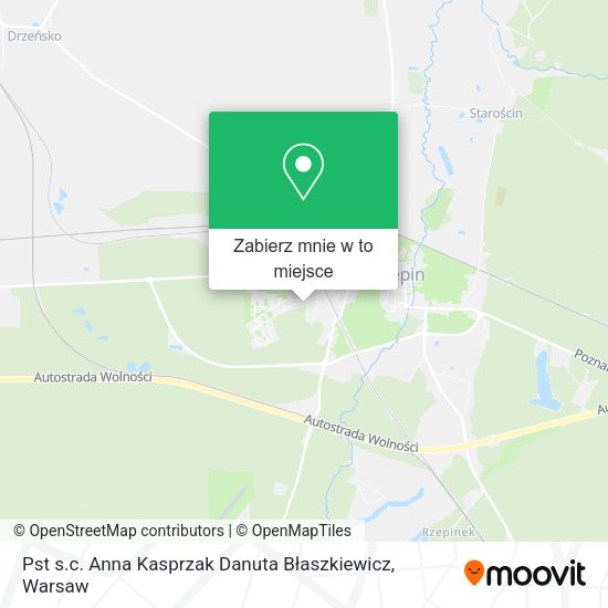 Mapa Pst s.c. Anna Kasprzak Danuta Błaszkiewicz