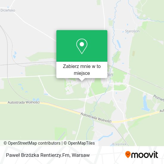 Mapa Paweł Brzózka Rentierzy.Fm