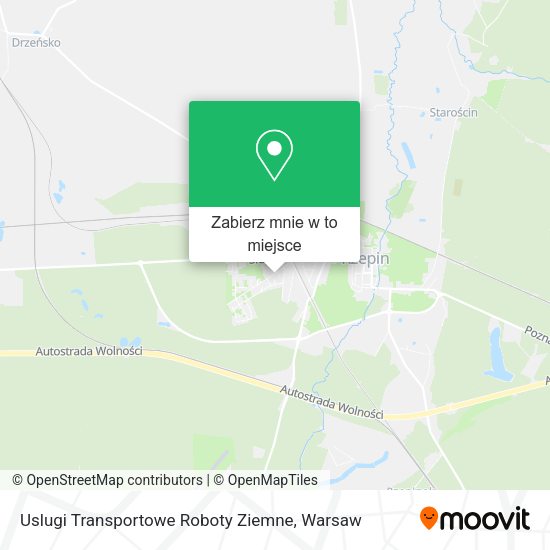 Mapa Uslugi Transportowe Roboty Ziemne