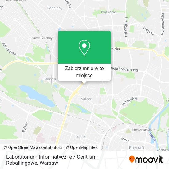 Mapa Laboratorium Informatyczne / Centrum Reballingowe