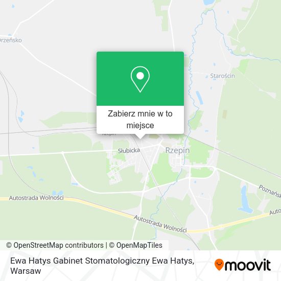 Mapa Ewa Hatys Gabinet Stomatologiczny Ewa Hatys