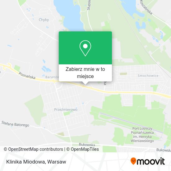 Mapa Klinika Miodowa