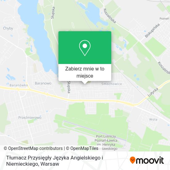 Mapa Tłumacz Przysięgły Języka Angielskiego i Niemieckiego