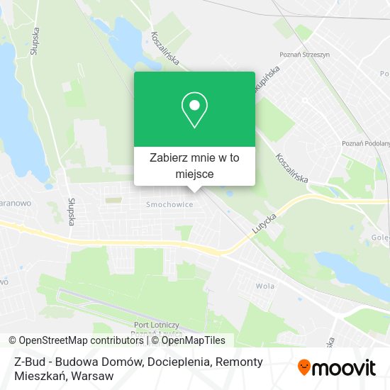 Mapa Z-Bud - Budowa Domów, Docieplenia, Remonty Mieszkań