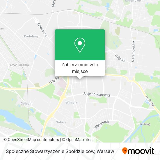 Mapa Społeczne Stowarzyszenie Spoldzielcow