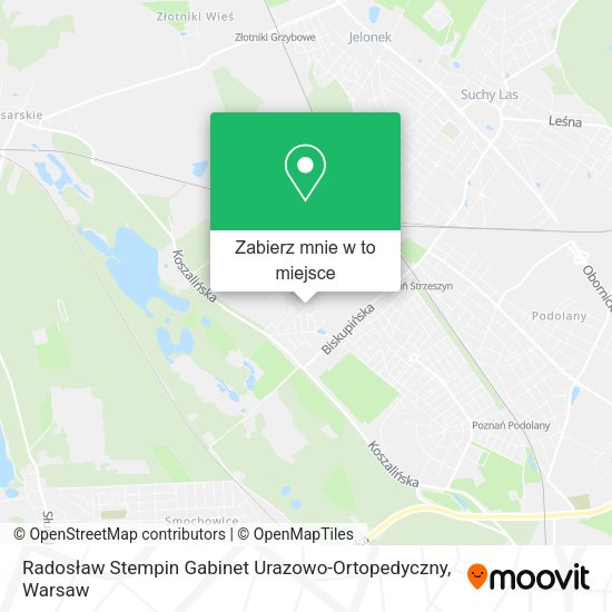 Mapa Radosław Stempin Gabinet Urazowo-Ortopedyczny