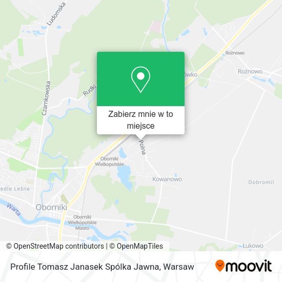 Mapa Profile Tomasz Janasek Spólka Jawna