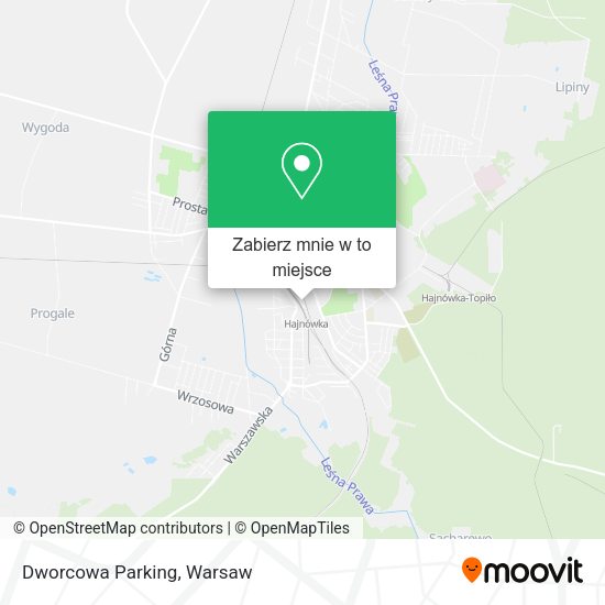 Mapa Dworcowa Parking