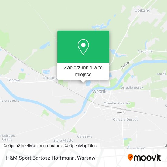 Mapa H&M Sport Bartosz Hoffmann