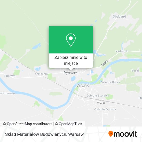 Mapa Skład Materiałów Budowlanych