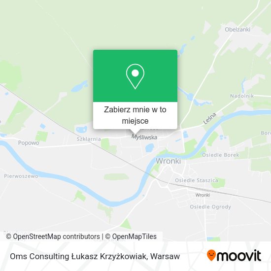 Mapa Oms Consulting Łukasz Krzyżkowiak