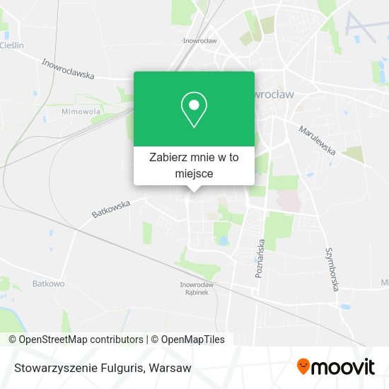 Mapa Stowarzyszenie Fulguris