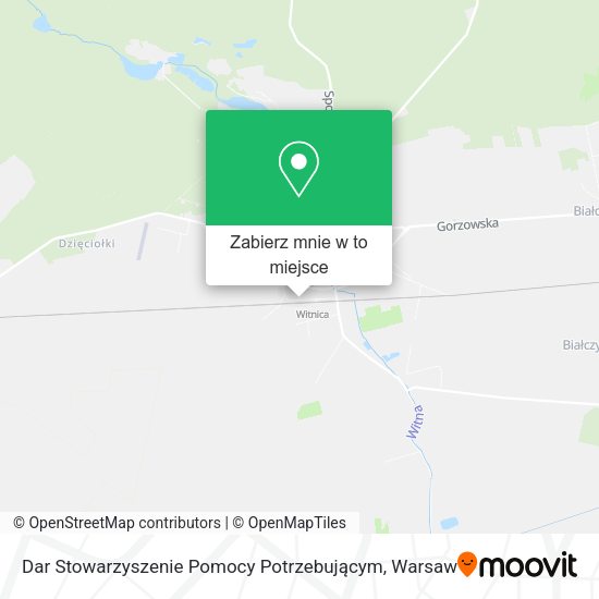 Mapa Dar Stowarzyszenie Pomocy Potrzebującym