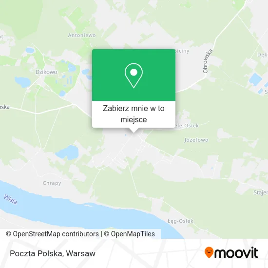 Mapa Poczta Polska