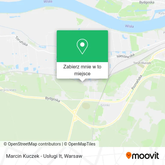Mapa Marcin Kuczek - Usługi It