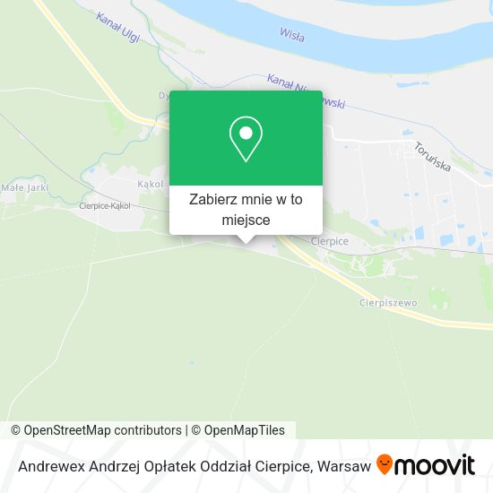 Mapa Andrewex Andrzej Opłatek Oddział Cierpice