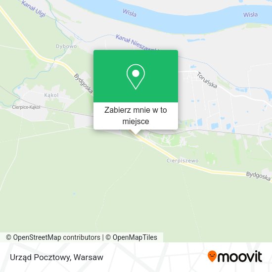 Mapa Urząd Pocztowy