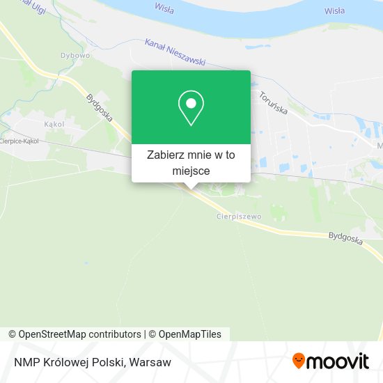 Mapa NMP Królowej Polski