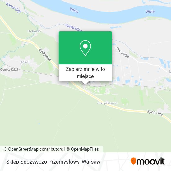 Mapa Sklep Spożywczo Przemysłowy