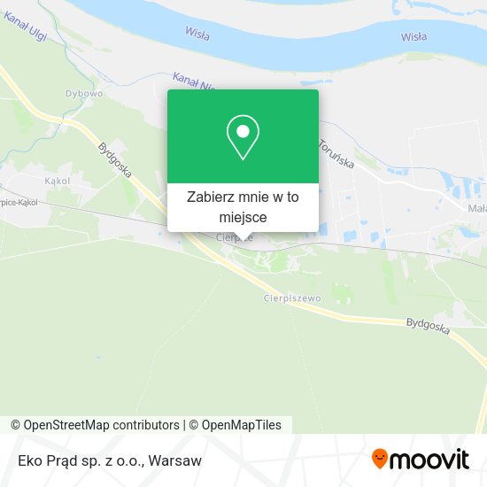 Mapa Eko Prąd sp. z o.o.