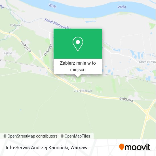 Mapa Info-Serwis Andrzej Kamiński