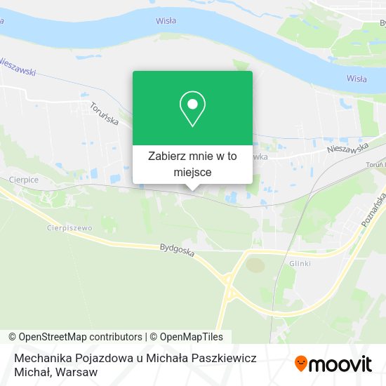 Mapa Mechanika Pojazdowa u Michała Paszkiewicz Michał