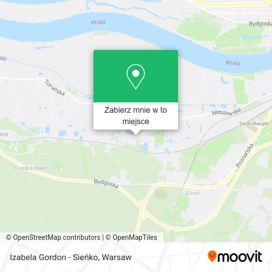 Mapa Izabela Gordon - Sieńko