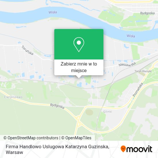 Mapa Firma Handlowo Uslugowa Katarzyna Guzinska