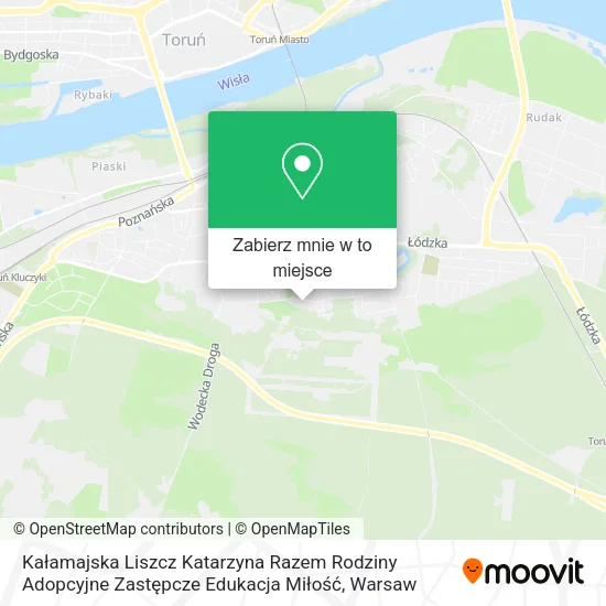 Mapa Kałamajska Liszcz Katarzyna Razem Rodziny Adopcyjne Zastępcze Edukacja Miłość