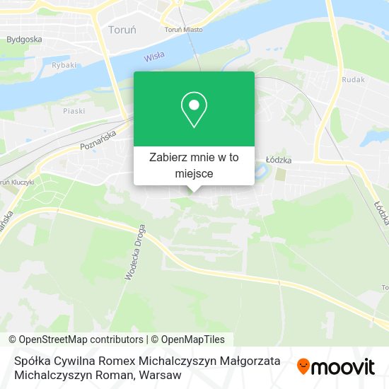 Mapa Spółka Cywilna Romex Michalczyszyn Małgorzata Michalczyszyn Roman