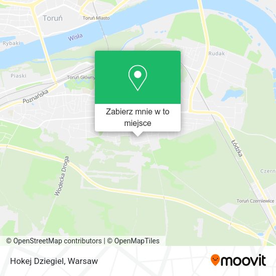 Mapa Hokej Dziegiel