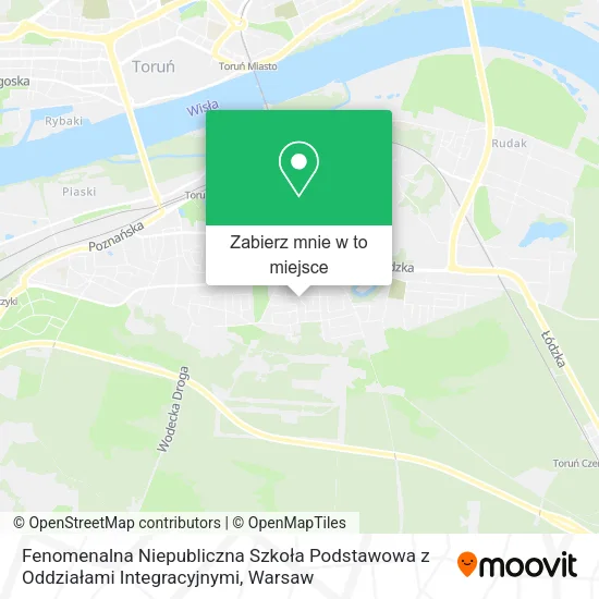 Mapa Fenomenalna Niepubliczna Szkoła Podstawowa z Oddziałami Integracyjnymi