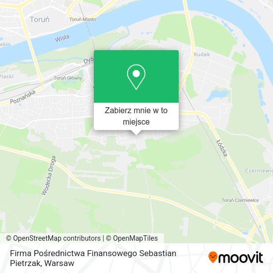 Mapa Firma Pośrednictwa Finansowego Sebastian Pietrzak